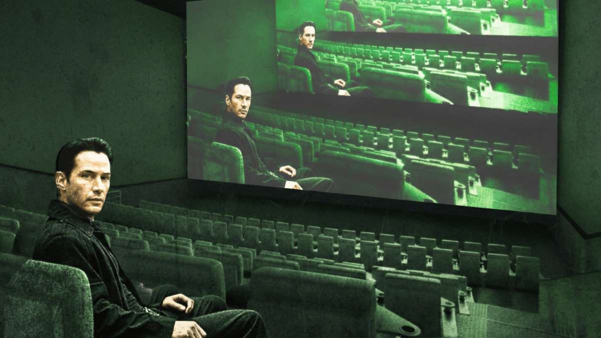 The Matrix is the movie the Matrix makes to keep you in the&nbsp;Matrix