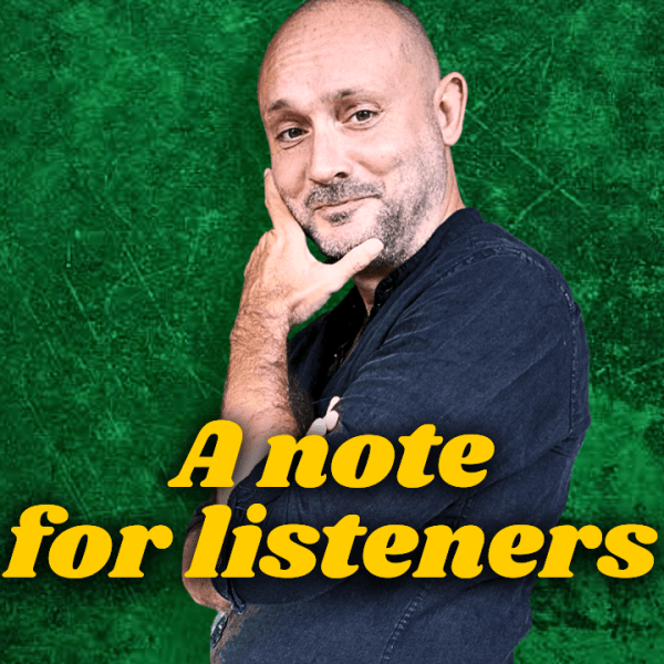 A note for listeners of the Science Fiction&nbsp;podcast