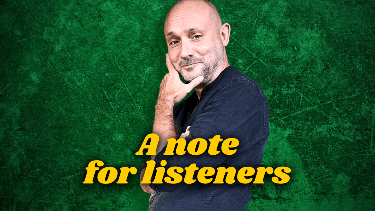 A note for listeners of the Science Fiction&nbsp;podcast